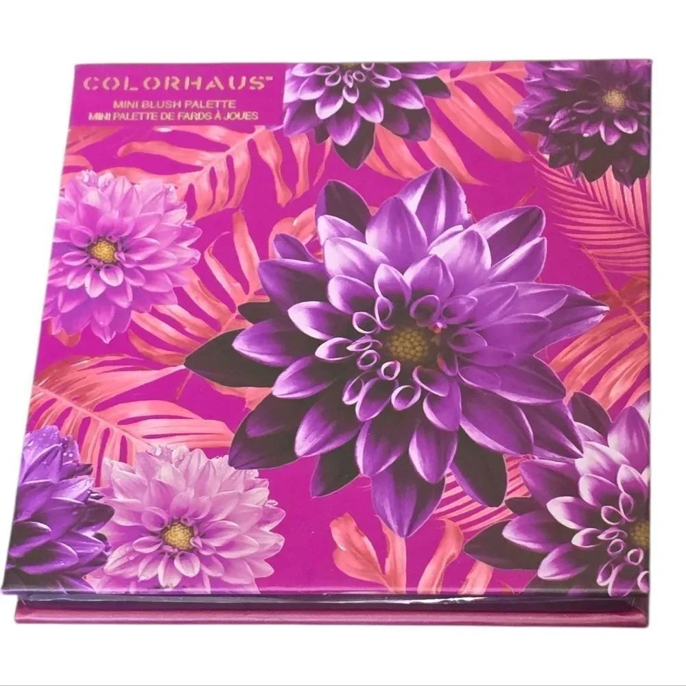 Colorhous Floral Palette With 4 Blush Shades